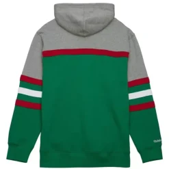 Mitchell & Ness Hoodies & Sweatshirts-Head Coach Hoodie Minnesota Wild
