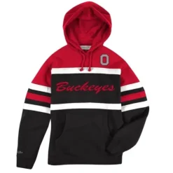 Mitchell & Ness Hoodies & Sweatshirts-Head Coach Hoodie Ohio State