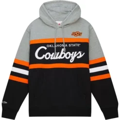 Mitchell & Ness Hoodies & Sweatshirts-Head Coach Hoodie Oklahoma State University