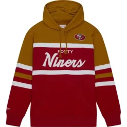 Mitchell & Ness Hoodies & Sweatshirts-Head Coach Hoodie San Francisco 49Ers