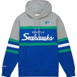 Mitchell & Ness Hoodies & Sweatshirts-Head Coach Hoodie Seattle Seahawks