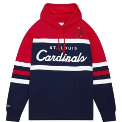 Mitchell & Ness Hoodies & Sweatshirts-Head Coach Hoodie St. Louis Cardinals