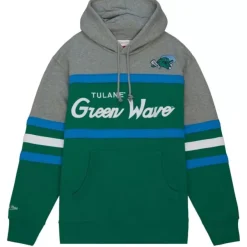 Mitchell & Ness Hoodies & Sweatshirts-Head Coach Hoodie Tulane University