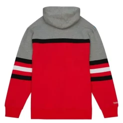 Mitchell & Ness Hoodies & Sweatshirts-Head Coach Hoodie University Of Nebraska - Lincoln