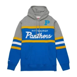 Mitchell & Ness Hoodies & Sweatshirts-Head Coach Hoodie University Of Pittsburgh