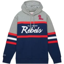 Mitchell & Ness Hoodies & Sweatshirts-Head Coach Hoodie University Of Mississippi