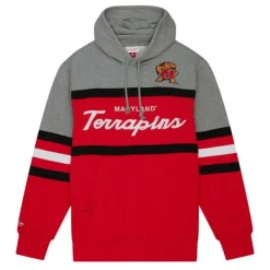 Mitchell & Ness Hoodies & Sweatshirts-Head Coach Hoodie University Of Maryland
