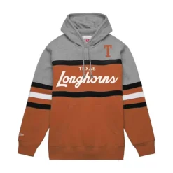 Mitchell & Ness Hoodies & Sweatshirts-Head Coach Hoodie University Of Texas At Austin