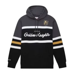 Mitchell & Ness Hoodies & Sweatshirts-Head Coach Hoodie Vegas Golden Knights