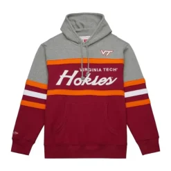 Mitchell & Ness Hoodies & Sweatshirts-Head Coach Hoodie Virginia Tech