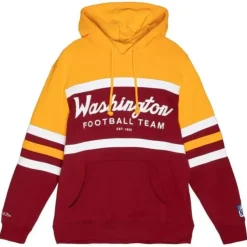 Mitchell & Ness Hoodies & Sweatshirts-Head Coach Hoodie Washington Football Team