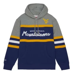 Mitchell & Ness Hoodies & Sweatshirts-Head Coach Hoodie West Virginia University