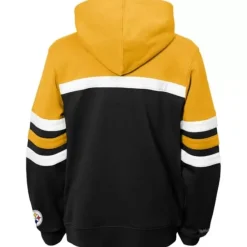 Mitchell & Ness Big Kids-Head Coach Hoody Pittsburgh Steelers