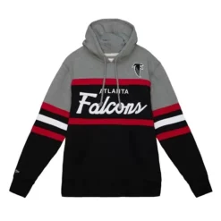 Mitchell & Ness Hoodies & Sweatshirts-Headcoach Hoody Atlanta Falcons