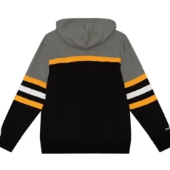 Mitchell & Ness Hoodies & Sweatshirts-Headcoach Hoody Boston Bruins