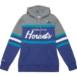 Mitchell & Ness Hoodies & Sweatshirts-Headcoach Hoody Charlotte Hornets