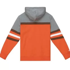 Mitchell & Ness Hoodies & Sweatshirts-Headcoach Hoody Cleveland Browns