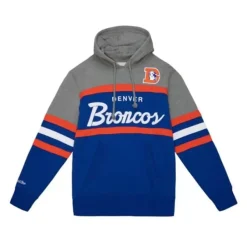 Mitchell & Ness Hoodies & Sweatshirts-Headcoach Hoody Denver Broncos