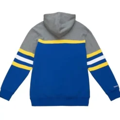 Mitchell & Ness Hoodies & Sweatshirts-Headcoach Hoody Golden State Warriors