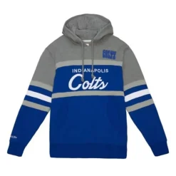 Mitchell & Ness Hoodies & Sweatshirts-Headcoach Hoody Indianapolis Colts