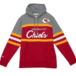Mitchell & Ness Hoodies & Sweatshirts-Headcoach Hoody Kansas City Chiefs