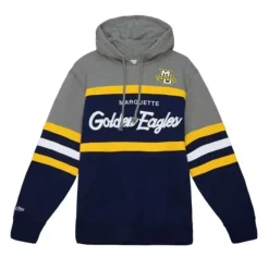 Mitchell & Ness Hoodies & Sweatshirts-Headcoach Hoody Marquette University