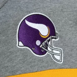 Mitchell & Ness Hoodies & Sweatshirts-Headcoach Hoody Minnesota Vikings