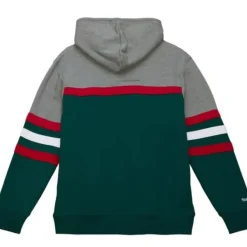 Mitchell & Ness Hoodies & Sweatshirts-Headcoach Hoody Minnesota Wild