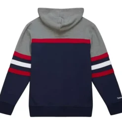 Mitchell & Ness Hoodies & Sweatshirts-Headcoach Hoody New York Rangers