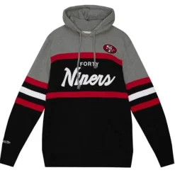 Mitchell & Ness Hoodies & Sweatshirts-Headcoach Hoody San Francisco 49Ers