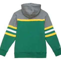 Mitchell & Ness Hoodies & Sweatshirts-Headcoach Hoody Seattle Supersonics