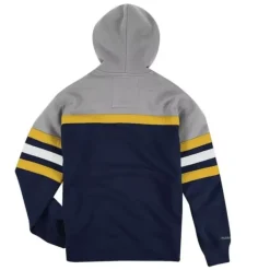 Mitchell & Ness Hoodies & Sweatshirts-Headcoach Hoody University Of Michigan