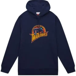 Mitchell & Ness Hoodies & Sweatshirts-Heavyweight Fleece Hoodie Golden State Warriors