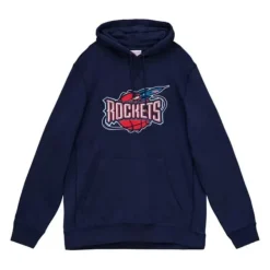 Mitchell & Ness Hoodies & Sweatshirts-Heavyweight Fleece Hoodie Houston Rockets
