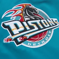 Mitchell & Ness Jackets & Outerwear-Heavyweight Satin Jacket Detroit Pistons