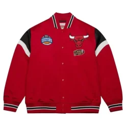 Mitchell & Ness Jackets & Outerwear-Heavyweight Satin Jacket Chicago Bulls