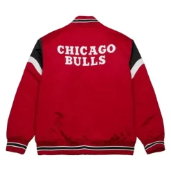 Mitchell & Ness Jackets & Outerwear-Heavyweight Satin Jacket Chicago Bulls