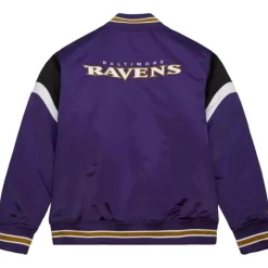 Mitchell & Ness Jackets & Outerwear-Heavyweight Satin Jacket Baltimore Ravens