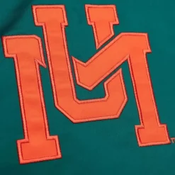 Mitchell & Ness Jackets & Outerwear-Heavyweight Satin Jacket University Of Miami