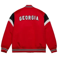 Mitchell & Ness Jackets & Outerwear-Heavyweight Satin Jacket University Of Georgia