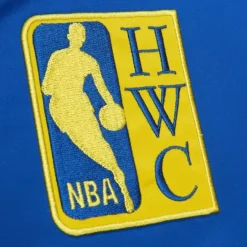 Mitchell & Ness Jackets & Outerwear-Heavyweight Satin Jacket Golden State Warriors