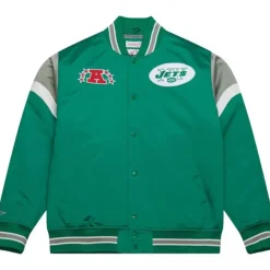 Mitchell & Ness Jackets & Outerwear-Heavyweight Satin Jacket New York Jets