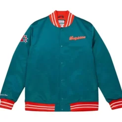 Mitchell & Ness Jackets & Outerwear-Heavyweight Satin Jacket Miami Dolphins
