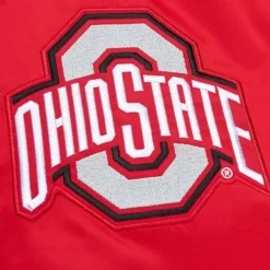 Mitchell & Ness Jackets & Outerwear-Heavyweight Satin Jacket Ohio State