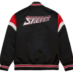 Mitchell & Ness Jackets & Outerwear-Heavyweight Satin Jacket Buffalo Sabres