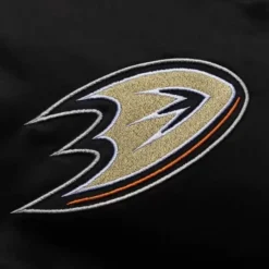 Mitchell & Ness Jackets & Outerwear-Heavyweight Satin Jacket Update Anaheim Ducks