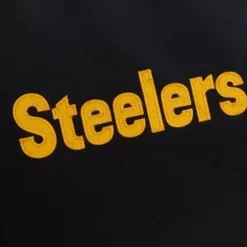 Mitchell & Ness Jackets & Outerwear-Heavyweight Satin Jacket Pittsburgh Steelers