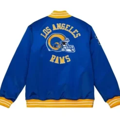 Mitchell & Ness Jackets & Outerwear-Heavyweight Satin Jacket Los Angeles Rams