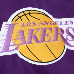 Mitchell & Ness Jackets & Outerwear-Heavyweight Satin Jacket Los Angeles Lakers