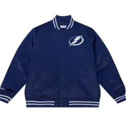 Mitchell & Ness Jackets & Outerwear-Heavyweight Satin Jacket Tampa Bay Lightning